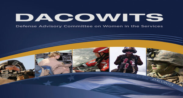 Image adapted from the Defense Advisory Committee on Women in the Services (DACOWITS), U.S. Department of Defense, 2013 DACOWITS Report (public domain).