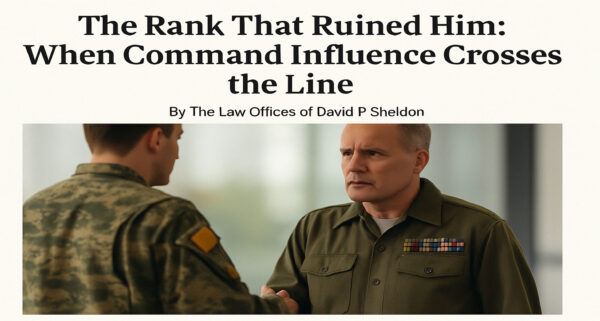 Fraternization in the Military
