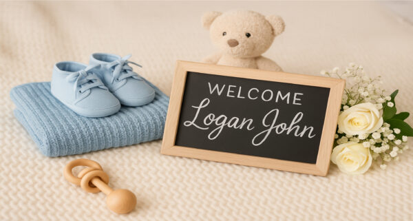 Congratulations on the new arrival of John Logan